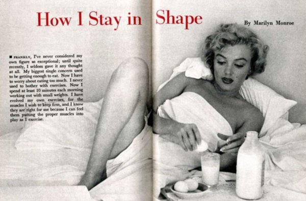 Marilyn Monroe furcsa étkezési szokásaival őrizte meg bomba alakját